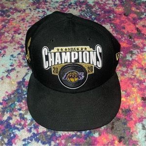 New Era Los Angeles Lakers 2020 NBA Champions “Black” SnapBack Hat
